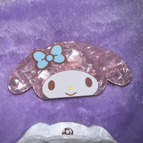 sanrio cinnamoroll & my melody claw clips - Picture 2 of 4